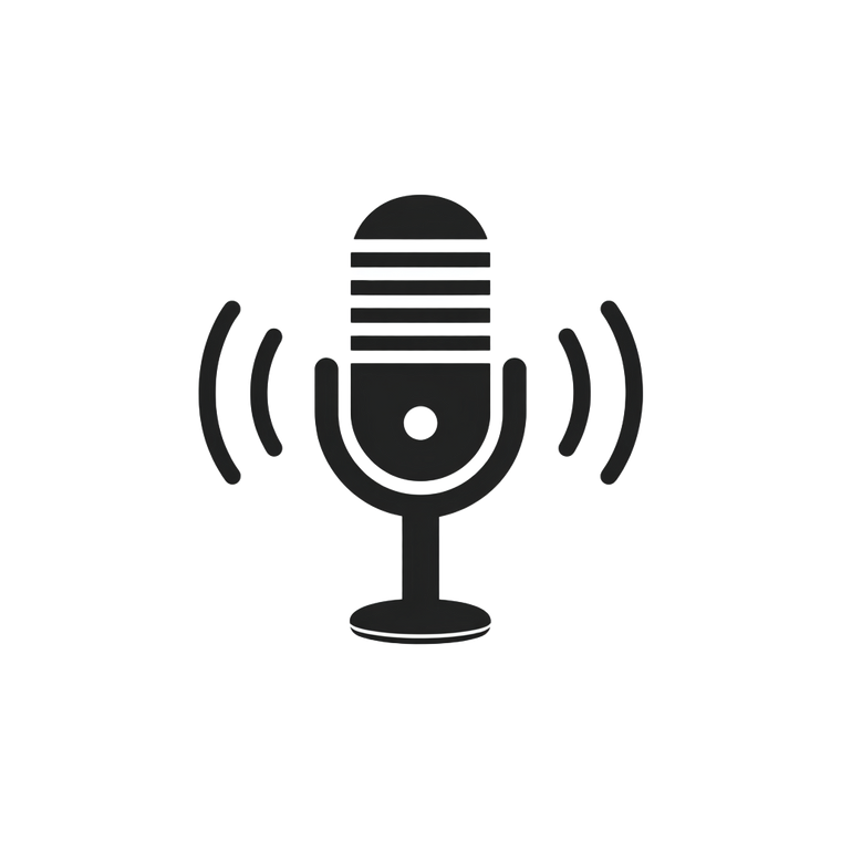 Microphone Sound Waves Vinyl Car Decal Sticker – Waterproof & UV-Resistant 6.826666666666667"