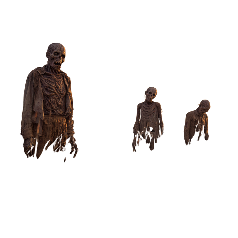 Undead Zombies Wandering Vinyl Car Decal Sticker – Waterproof & UV-Resistant 3.4133333333333336"