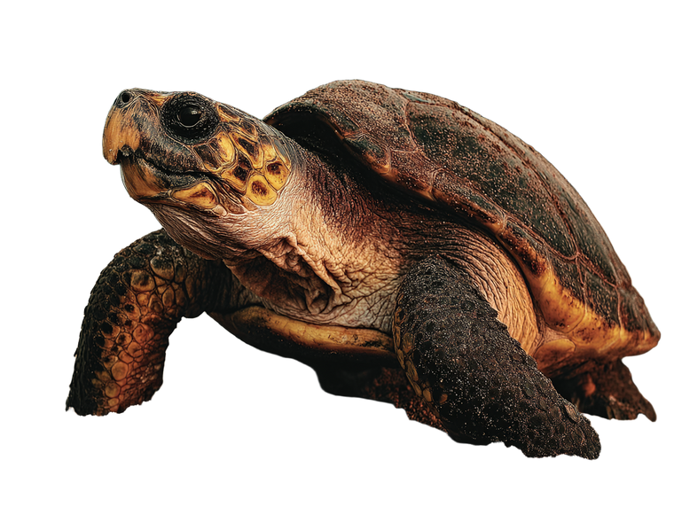 Giant Tortoise Shoreline Vinyl Car Decal Sticker – Waterproof & UV-Resistant 6.1866666666666665"