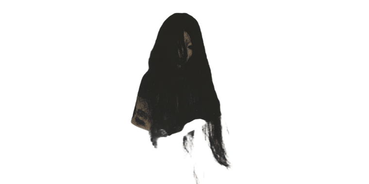 Ceiling Ghost Girl V2 Vinyl Car Decal Sticker – Waterproof & UV-Resistant 5.12"