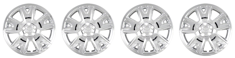 4x Chrome Plated 17 Inch Wheel Covers | Set of 4 | Ford Escape 2013-2019