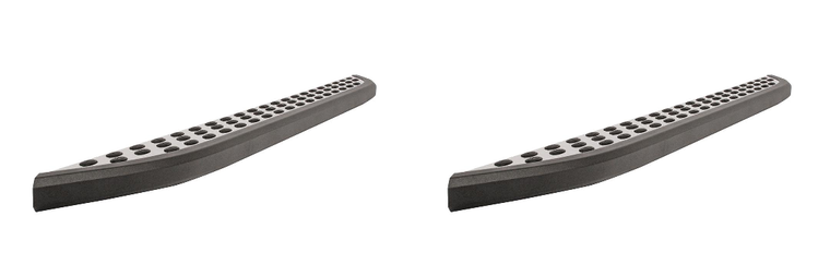 2x Dee Zee NXC Series Running Board | Lightweight Aluminum Frame | Slip Resistant Step | Powder Coated Steel Braces