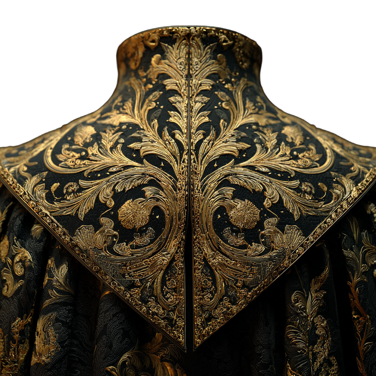 Golden Cloak Decoration Vinyl Car Decal Sticker – Waterproof & UV-Resistant 3.4133333333333336"