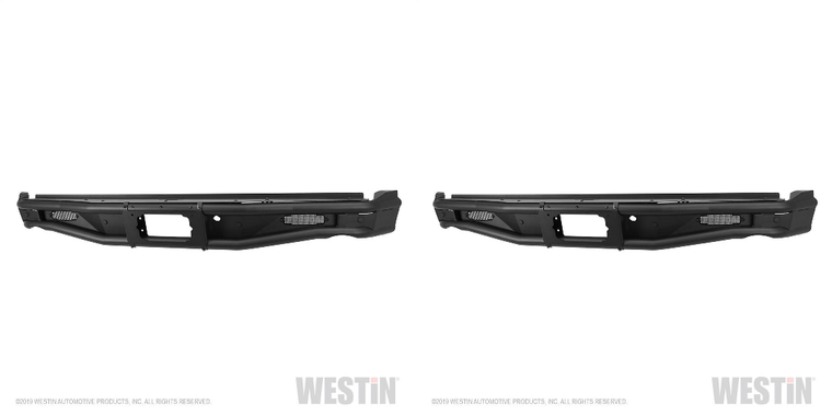 2x F-150 2017-2020 Bumper | Outlaw Design, Mounts for Lights | Easy Install, Retractable Plate Holder