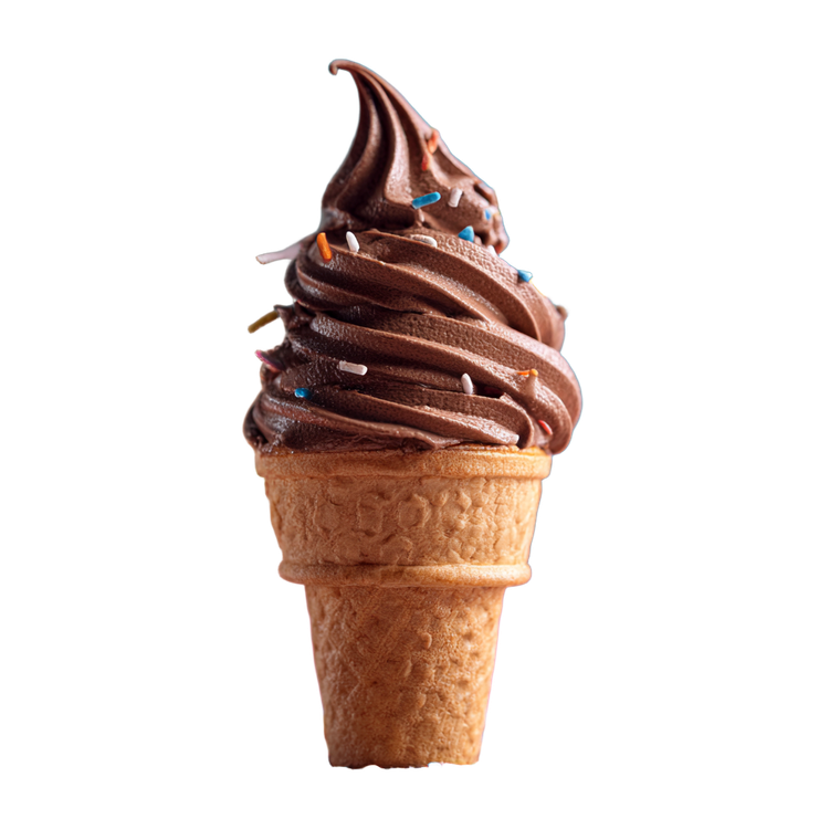 Chocolate Ice Cream V19 Vinyl Car Decal Sticker – Waterproof & UV-Resistant 6.826666666666667"