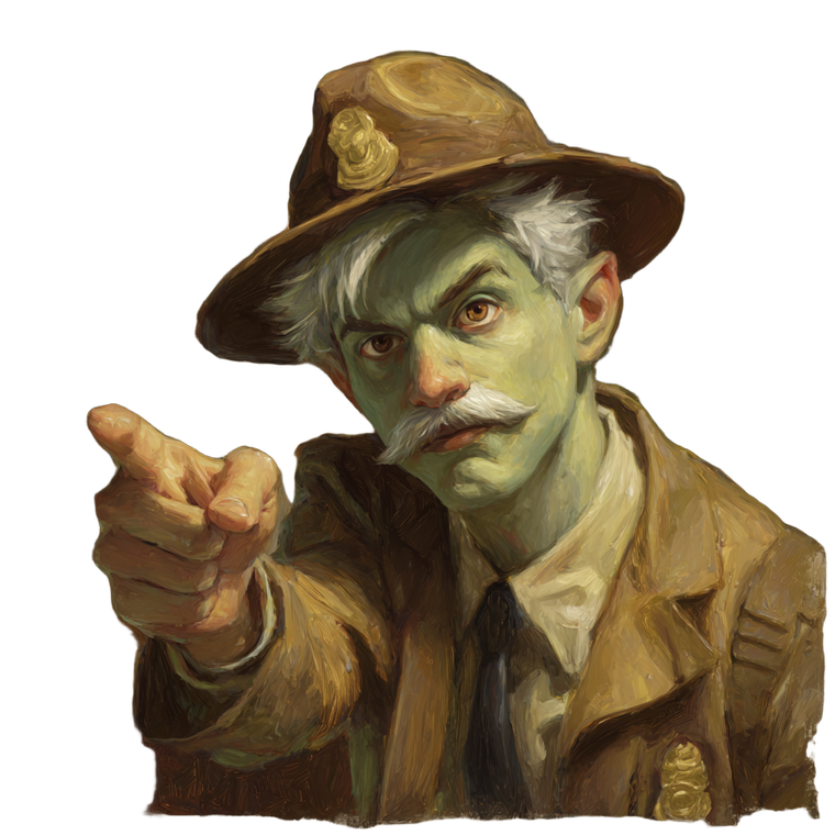 Fantasy Orc Ranger Vinyl Car Decal Sticker – Waterproof & UV-Resistant 3.4133333333333336"