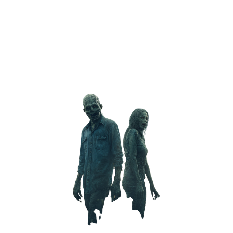 Zombies In Cornfield Vinyl Car Decal Sticker – Waterproof & UV-Resistant 3.4133333333333336"