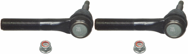 2x Enhance Your Dodge's Steering with Moog Tie Rod End | Long Lasting Design, Grease Penetration, Limited Lifetime Warranty