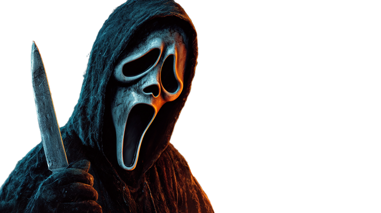 Ghostface With Knife V3 Vinyl Car Decal Sticker – Waterproof & UV-Resistant 5.4