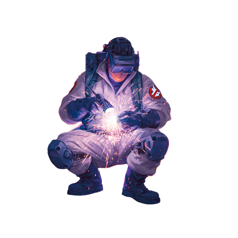 Welder Ghostbusters Logo Vinyl Car Decal Sticker – Waterproof & UV-Resistant 6.826666666666667"