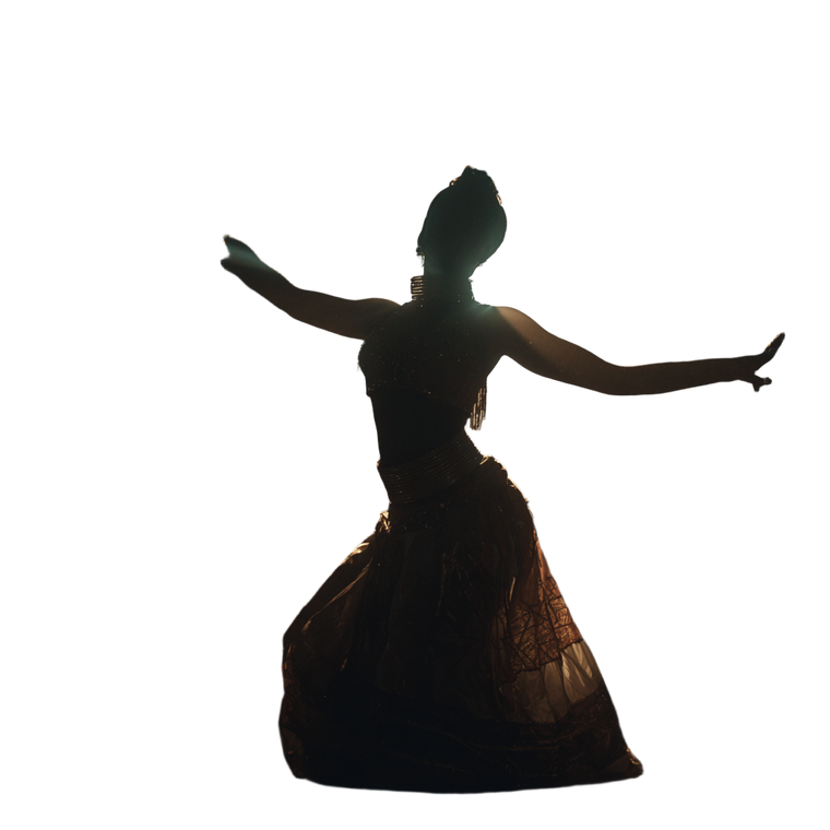 African Dancer Silhouette Vinyl Car Decal Sticker – Waterproof & UV-Resistant 3.4133333333333336"