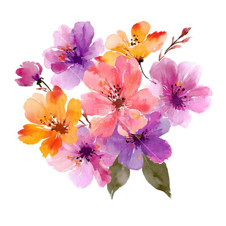 Watercolor Flowers Bouquet Vinyl Car Decal Sticker – Waterproof & UV-Resistant 3.4133333333333336" Watercolor Flowers Bouquet Vinyl Car Decal Sticker – Waterproof & UV-Resistant 3.4133333333333336"