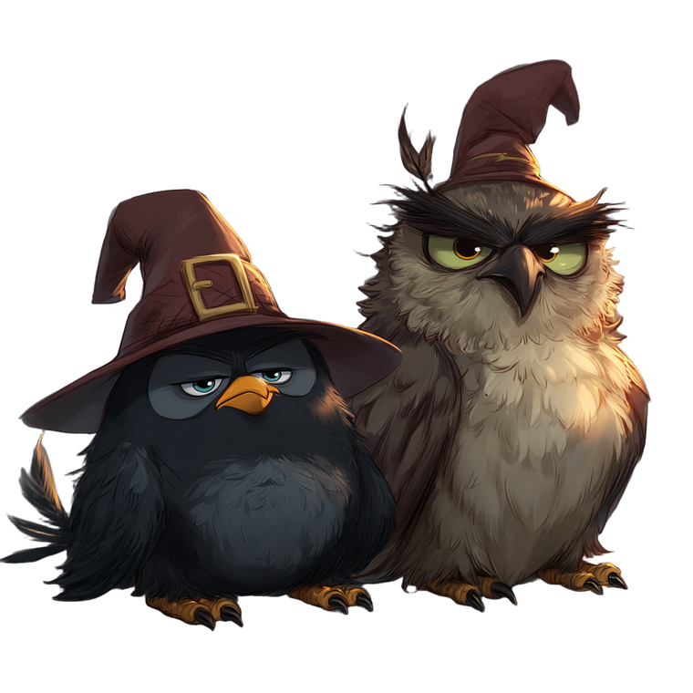 Angry Bird Wizard Vinyl Car Decal Sticker – Waterproof & UV-Resistant 6.826666666666667"