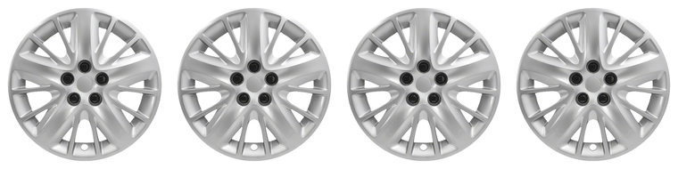 4x High-Quality 18 Inch Silver Wheel Cover Set | Chevrolet Impala 2014-2020