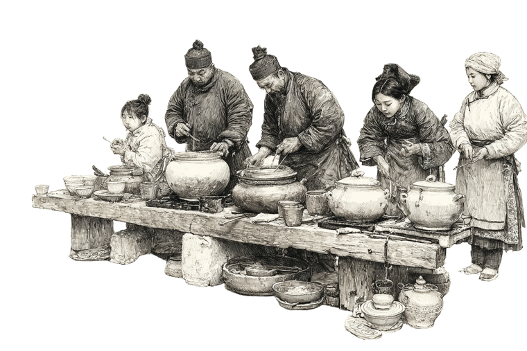 Ancient Chinese Craftsmanship V2 Vinyl Car Decal Sticker – Waterproof & UV-Resistant 2.986666666666667"