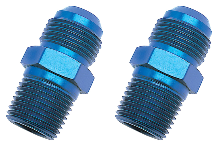 2x Ultimate Performance -12 AN To 3/4 NPT Adapter Fitting | Precision Machined, Lightweight Aluminum, Reliable Seal