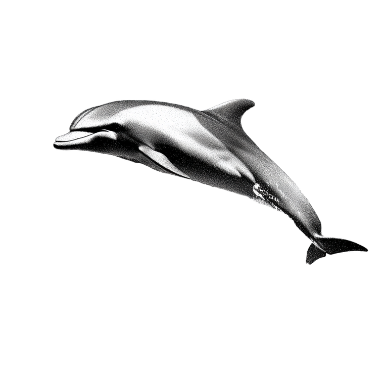 Glitch Dolphin Merch Vinyl Car Decal Sticker – Waterproof & UV-Resistant 6.826666666666667"