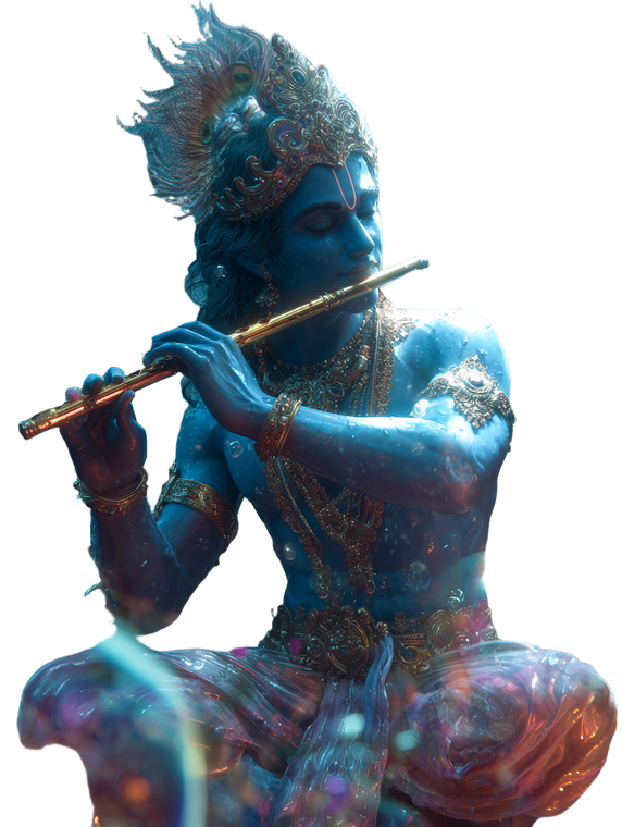 Divine Krishna Underwater Vinyl Car Decal Sticker – Waterproof & UV-Resistant 8.213333333333333"