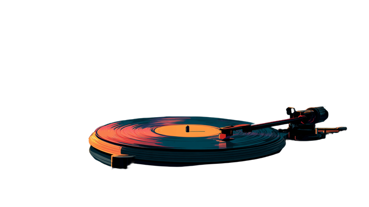 Vinyl Record Player V9 Vinyl Car Decal Sticker – Waterproof & UV-Resistant 5.4
