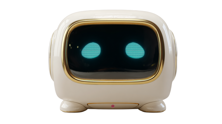 Cute Ai Robot V17 Vinyl Car Decal Sticker – Waterproof & UV-Resistant 5.4
