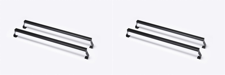 2x Upgrade Your Ram 2500,3500,1500 Bed with Putco VentureTEC Cross Bars| Durable Aluminum Construction