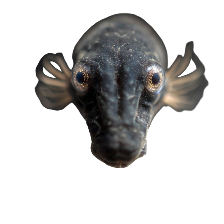 Vampire Tadpole Creature Vinyl Car Decal Sticker – Waterproof & UV-Resistant 3.4133333333333336"