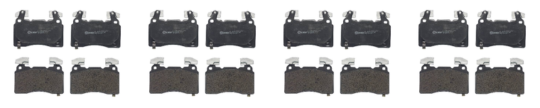 4x Ultimate Upgrade! Brembo Brake Pads | Low-Dust, Low-Metallic | Fits Chevy Camaro, Corvette, Tesla S