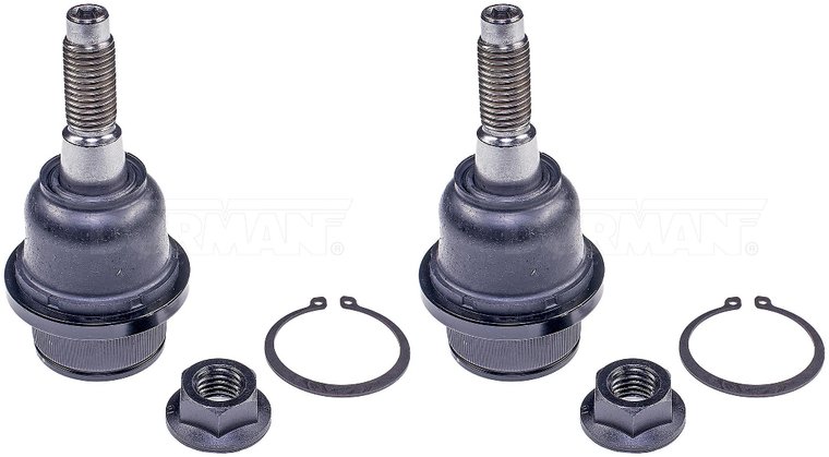 2x Dorman MAS Select Chassis Heavy-Duty Ball Joint | OE Replacement, High Rust-Resistant Coating