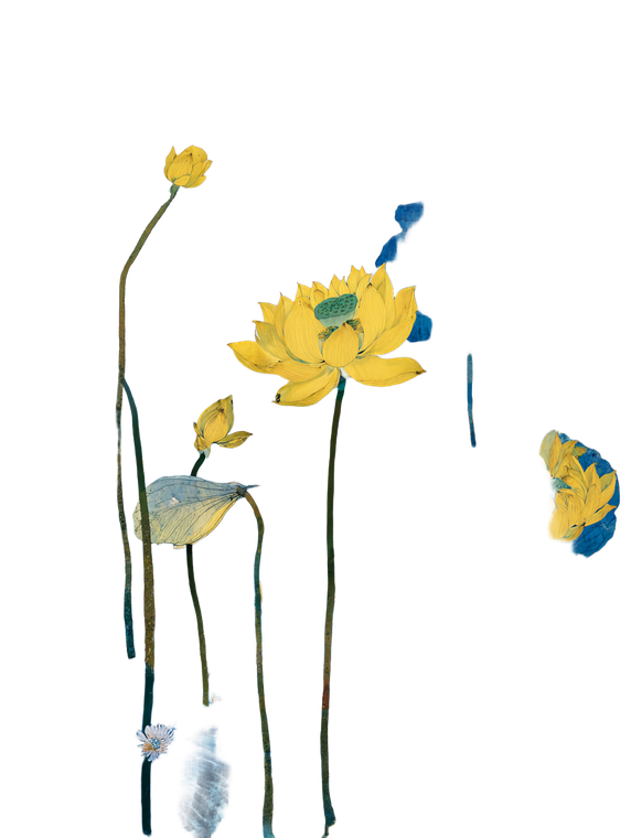 Abstract Ink Flora Vinyl Car Decal Sticker – Waterproof & UV-Resistant 8.213333333333333"