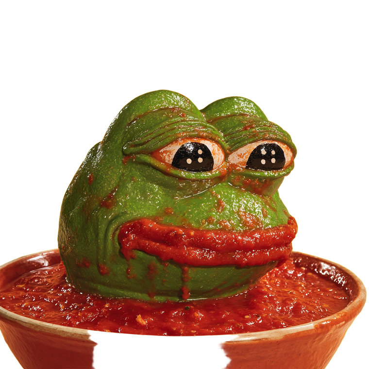 Pepe With Marinara Vinyl Car Decal Sticker – Waterproof & UV-Resistant 3.4133333333333336"