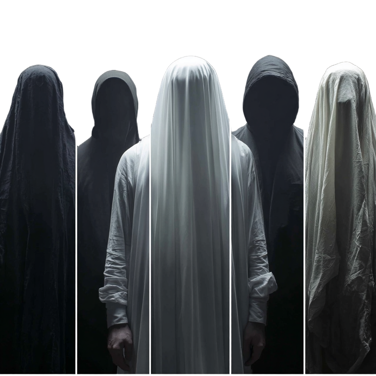 Ghost In Disguise Vinyl Car Decal Sticker – Waterproof & UV-Resistant 6.826666666666667"