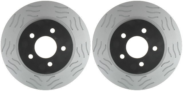 2x Raybestos Brake Rotor | 2005-2014 Ford Mustang | Specialty Street Performance | S-Groove Technology