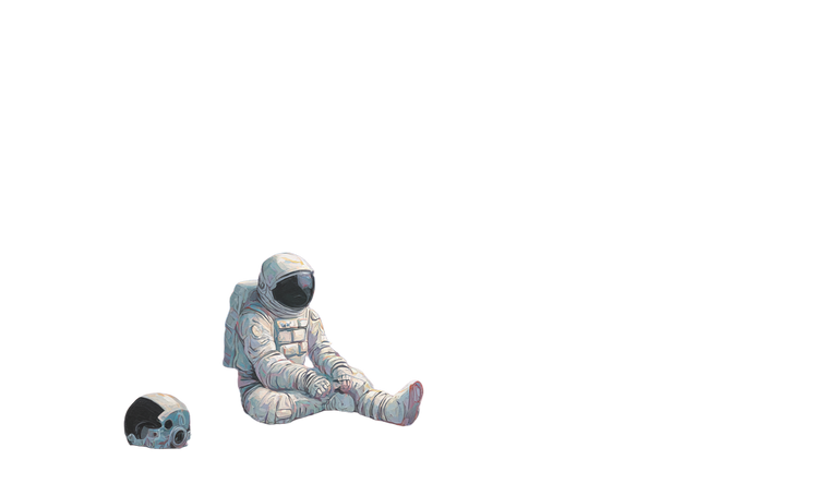 Astronaut On Beach V2 Vinyl Car Decal Sticker – Waterproof & UV-Resistant 2.773333333333333