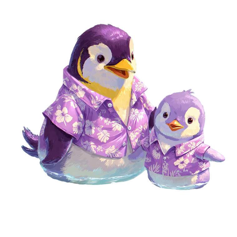 Penguins In Pool Vinyl Car Decal Sticker – Waterproof & UV-Resistant 6.826666666666667"