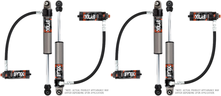 2x Improve your Ford F-350 Super Duty,F-250 Super Duty's Performance with Fox Shocks | Set of 2 Shock Absorbers - 2.5 Performance Series with Remote Reservoir