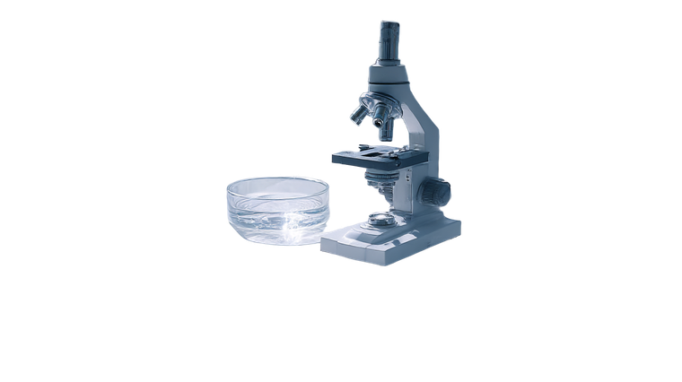 Microscope And Dish Vinyl Car Decal Sticker – Waterproof & UV-Resistant 5.4