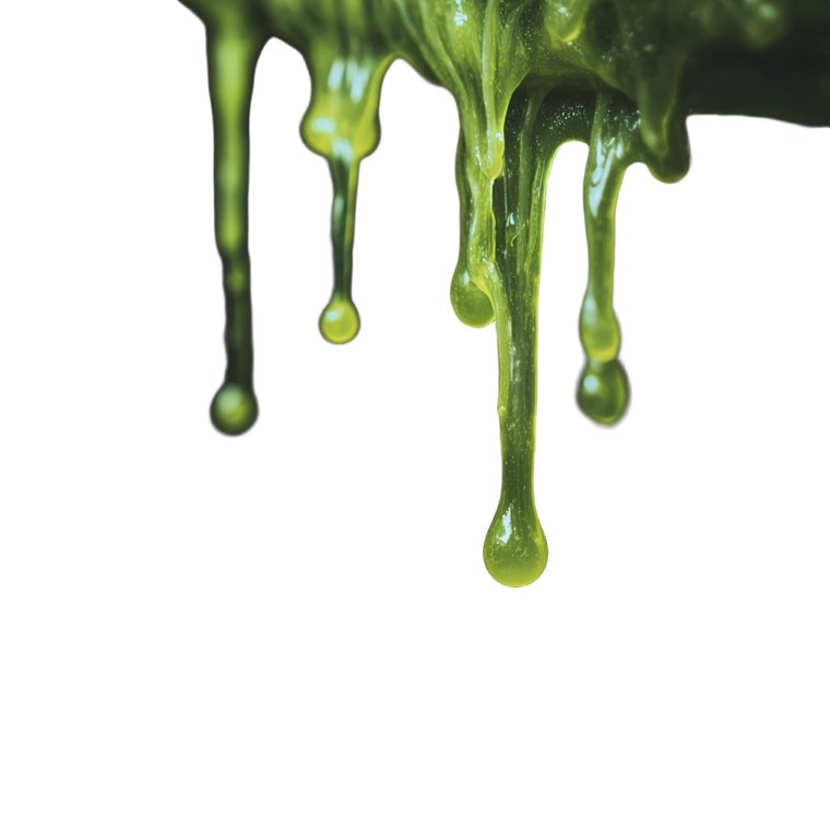 Translucent Slime Dripping Vinyl Car Decal Sticker – Waterproof & UV-Resistant 6.826666666666667"