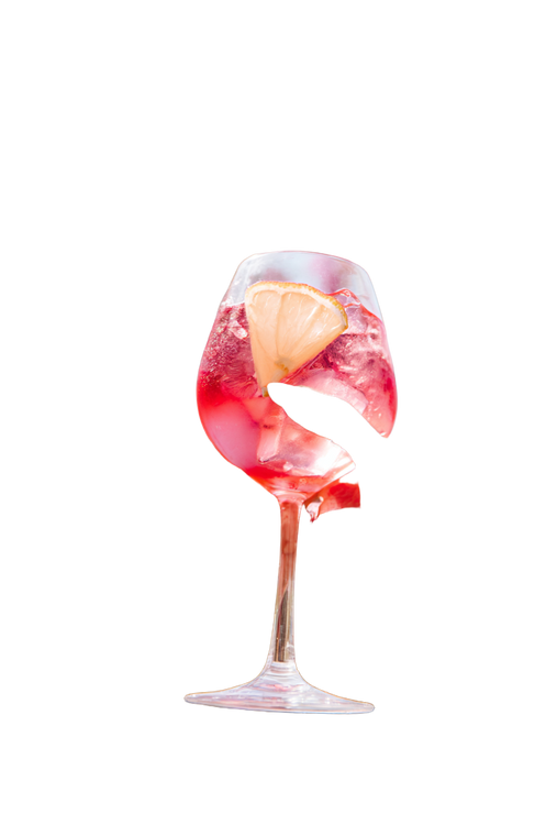 Hand Holding Cocktail V4 Vinyl Car Decal Sticker – Waterproof & UV-Resistant 8.96"