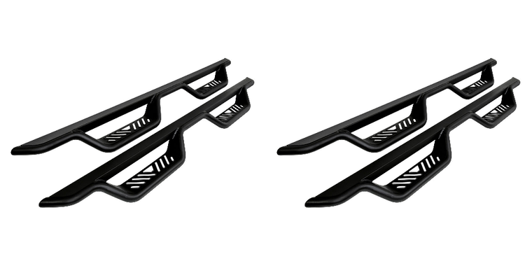 2x Upgrade Your Ram 1500 with Westin Nerf Bar | 1-1/2 Inch Diameter | Textured Black Powder Coat