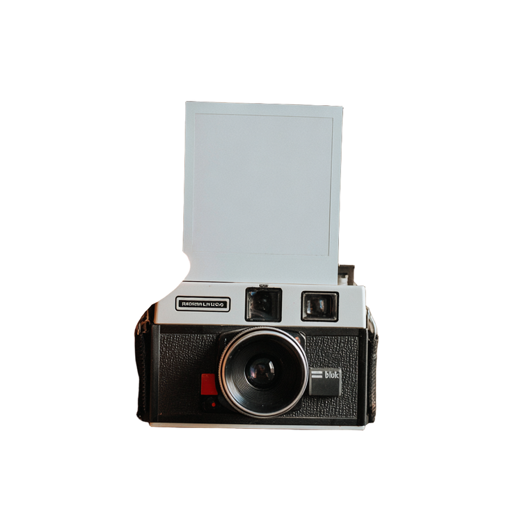Polaroid Camera Closeup Vinyl Car Decal Sticker – Waterproof & UV-Resistant 6.826666666666667"