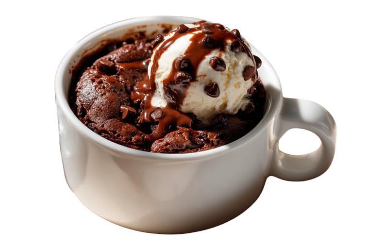 Chocolate Mug Cake Vinyl Car Decal Sticker – Waterproof & UV-Resistant 2.986666666666667"