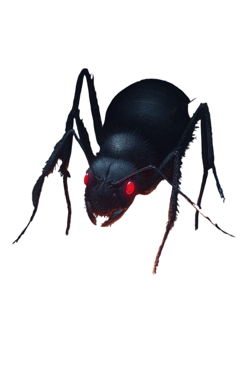 Giant Black Ant Vinyl Car Decal Sticker – Waterproof & UV-Resistant 8.96"