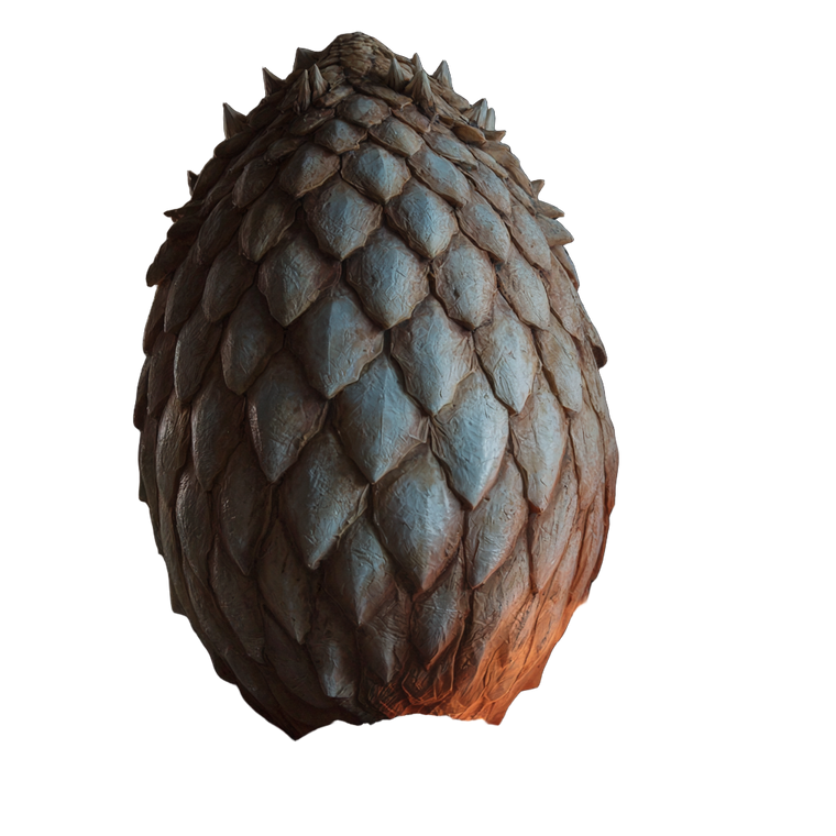 Dragon Egg Fire Vinyl Car Decal Sticker – Waterproof & UV-Resistant 3.4133333333333336"
