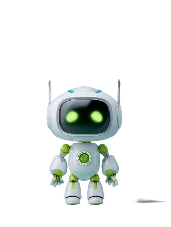 Cute Robot Agent Vinyl Car Decal Sticker – Waterproof & UV-Resistant 8.213333333333333"