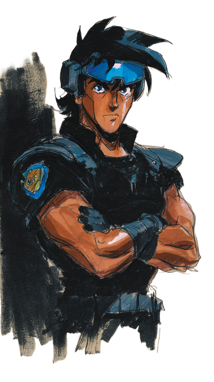 Sci-Fi Police Officer V3 Vinyl Car Decal Sticker – Waterproof & UV-Resistant 4.8533333333333335"