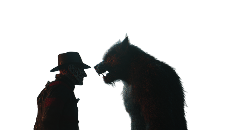 Freddy Vs Werewolf Vinyl Car Decal Sticker – Waterproof & UV-Resistant 2.72"