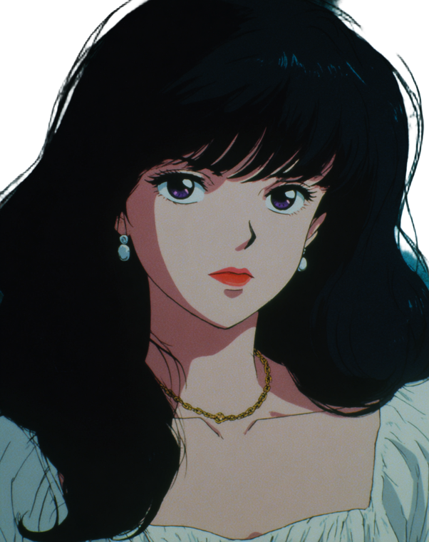 90S Anime Woman V10 Vinyl Car Decal Sticker – Waterproof & UV-Resistant 4.1066666666666665"