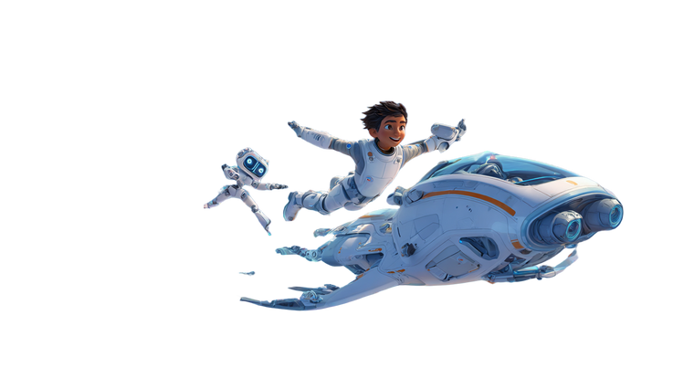 Boy In Space V2 Vinyl Car Decal Sticker – Waterproof & UV-Resistant 5.4