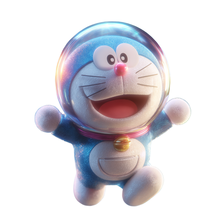 Robot Cat Astronaut Vinyl Car Decal Sticker – Waterproof & UV-Resistant 6.826666666666667"