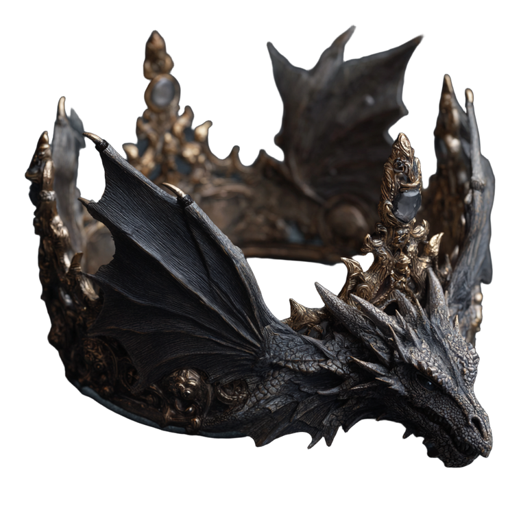 Dragon Crown V2 Vinyl Car Decal Sticker – Waterproof & UV-Resistant 3.4133333333333336"